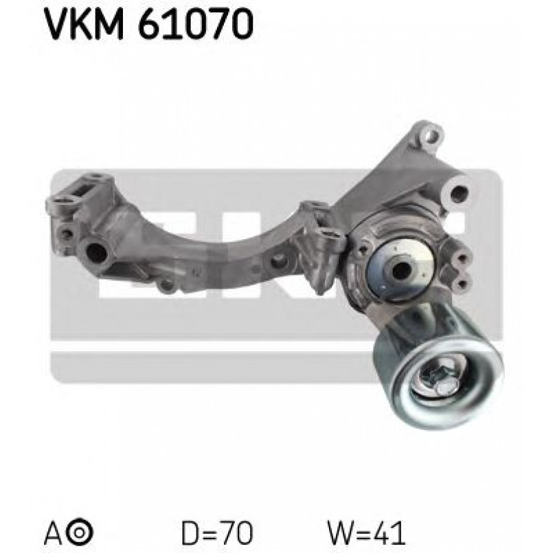 VKM 61070 SKF Натягувач поліклинового ременя